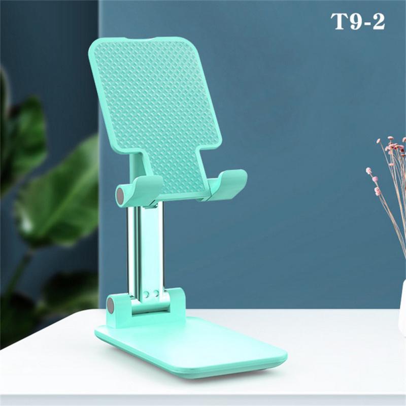 Suporte Dobrável Elevatório para Celular, Altura Ajustável em 2 Níveis, com Almofada de Silicone Antiderrapante