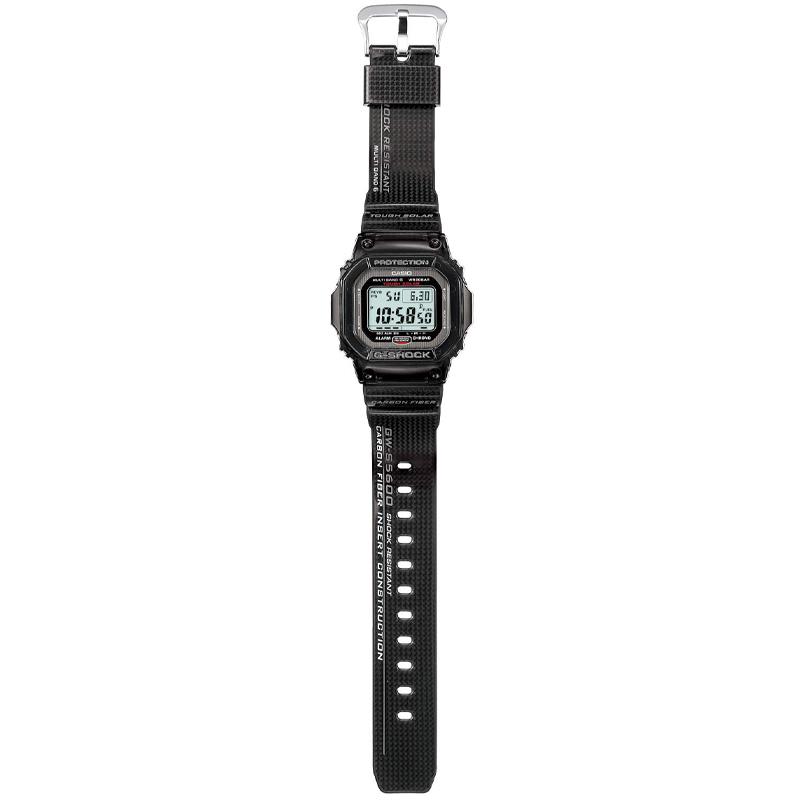 Casio DIGITAL Series-square New Functional Waterproof and Shockproof Quartz Movement Resin Strap Japanese and Korean Watch Men's Watch GW-S5600U-1JF