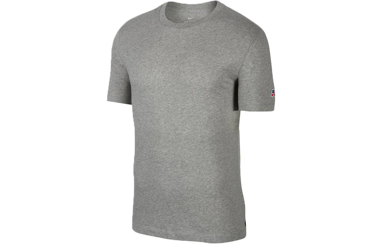 Nike T Shirts Men s Gray Crew Neck Moderate AR4024-063 S