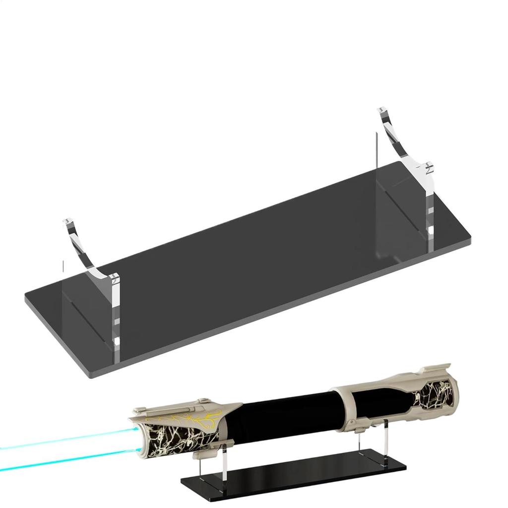 Acrylic Saber Display Stand Multifunctional Desktop Organizer Rack Collectibles Storage Shelf Stable Storage Bracket