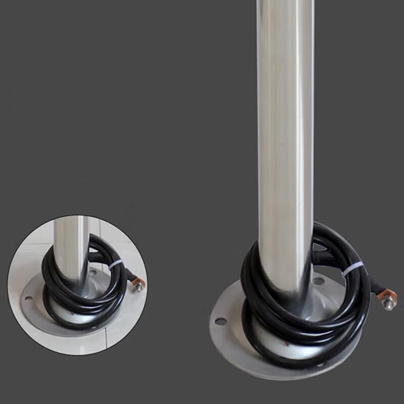 Shuangan 304 SS Explosion-Proof Human Static Discharger with Voice Alarm