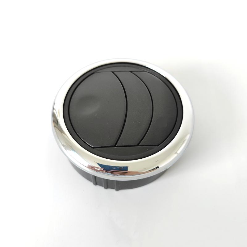 Knob Style Round Air Outlet Vent For Bus RV Car Boat Dashboard 360 Degree Rotation Air Cooling Part