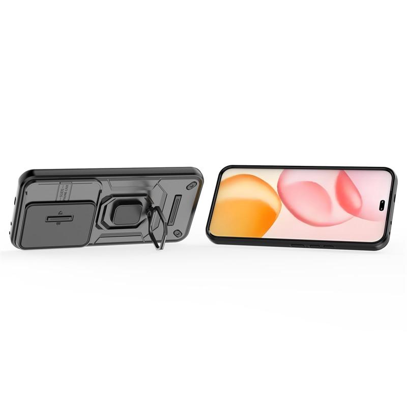 For Honor 400 Pro Global Case Slide Camera Len Cases Honor 400 Pro Cover Funda Shockproof Armor PC Phone Cover For Honor 400 Pro