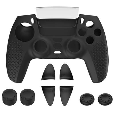 Sada silikonového krytu gumového pouzdra na ochranu kůže pro ovladač PlayStation 5 PS5