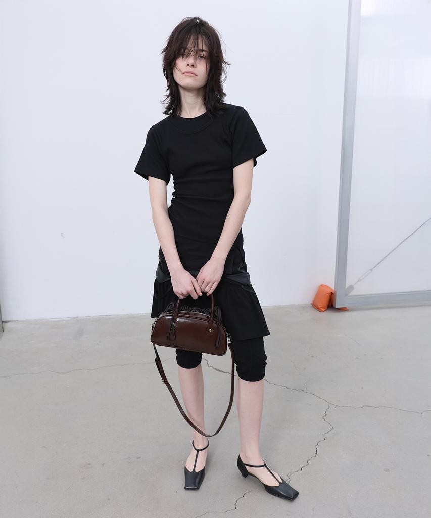 Lcdc™ Ribbon Drawstring Tote Bag (Brown)