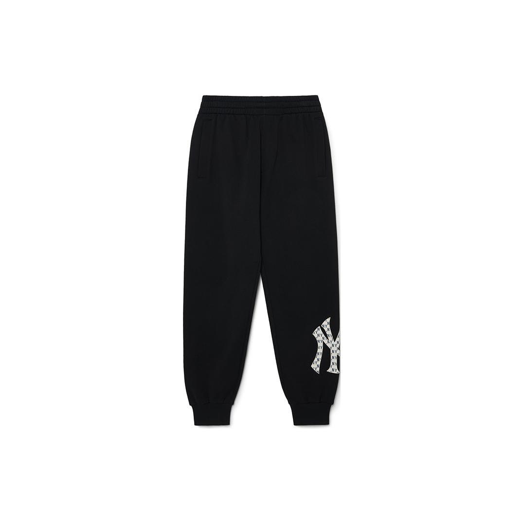 MLB New York Yankees Knitted Sweatpants Unisex Black 3APTM0831-50BKS S