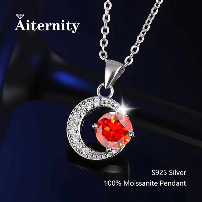 D Moissanite Pendant Luxury Wedding Sunflower for Women 925 Sterling Silver Jewelry Wedding Bridal Moissanite Diamond Necklace