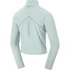 Salomon Sense Aero Hybd Cp Plvr W Running Stand Collar Solid Color Casual Long Sleeve Jacket Women jackets Misty-Blue C22902