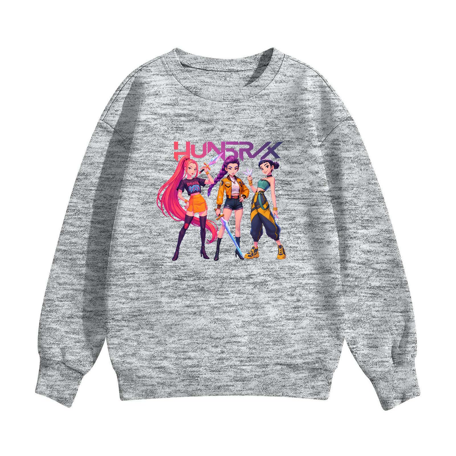 

Детская толстовка с капюшоном для мальчиков и девочек, модная толстовка с длинными рукавами и принтом 120