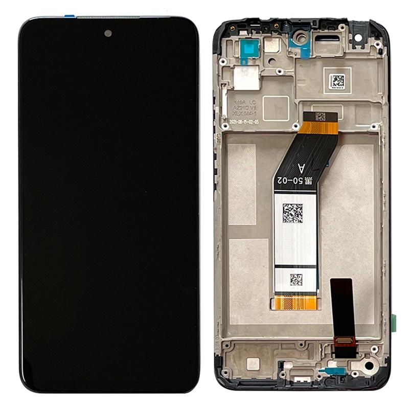 

For Xiaomi Redmi 10 4G (2021) 21061119AG Grade C LCD Screen and Digitizer Assembly+Frame (without Logo) A