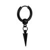 Personalized Design Stainless Steel Rivets Cone Drop Dange Earrings for Men Punk Fashion Hip Hop Rock Party Jewelry No Fade