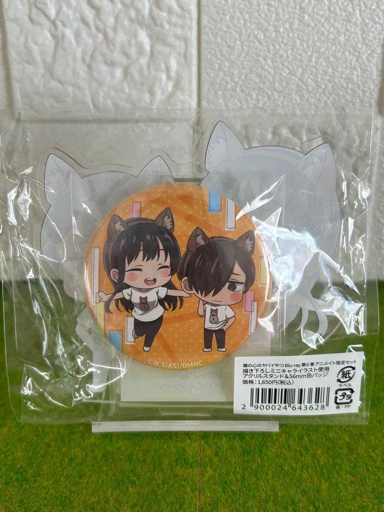 [USED] The Dangers in My Heart Blu-ray Purchase Bonus: Acrylic Stand and Can Badge