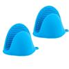 Thickened Silicone Heat-Resistant Gloves - 300°C Oven & Microwave Insulation for Baking & Plate Removal