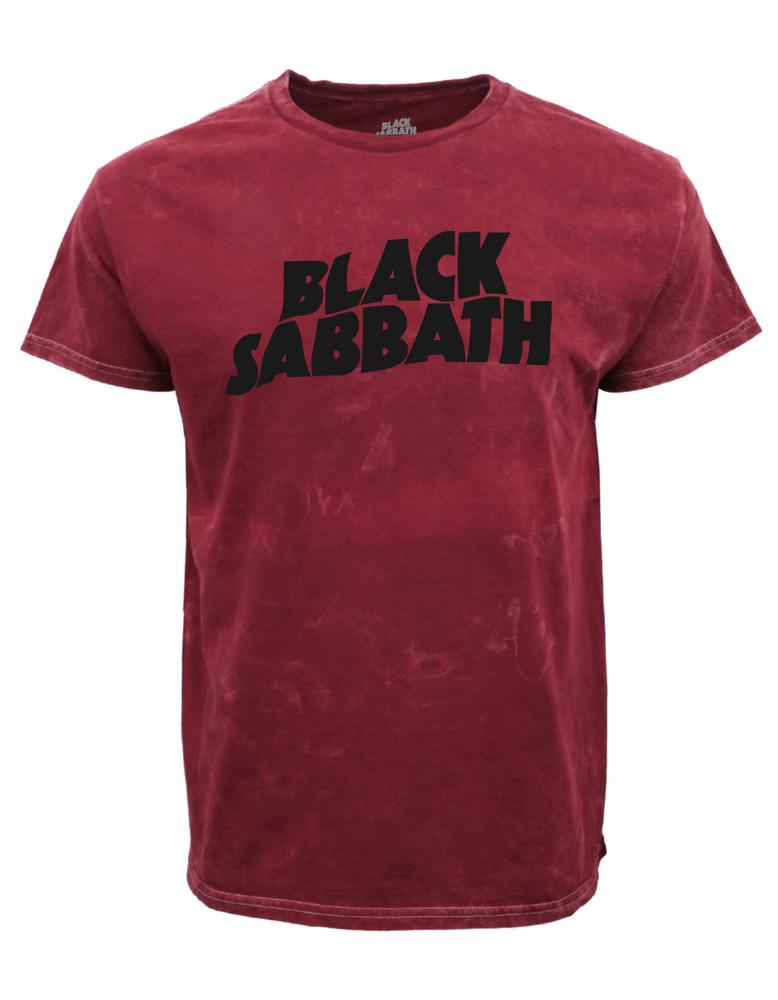 BLACK SABBATH OFFICIAL LICENSE T SHIRT VINTAGE MINERAL TEE WITH BLACK LOGO Unisex T-Shirt XXXXL