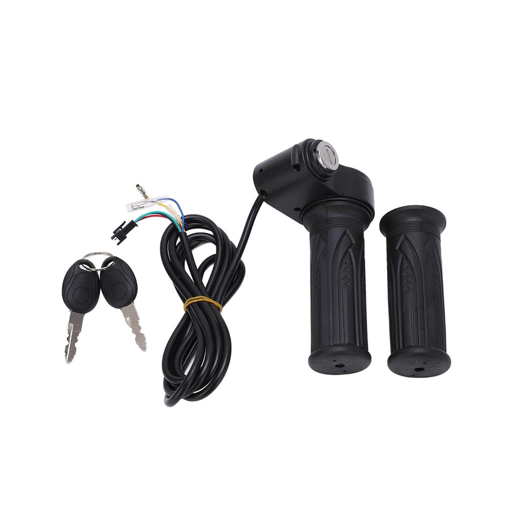 Electric Scooter Throttle Handle Grip No Display Big Knife Lock Twist Throttle Grips for Electric