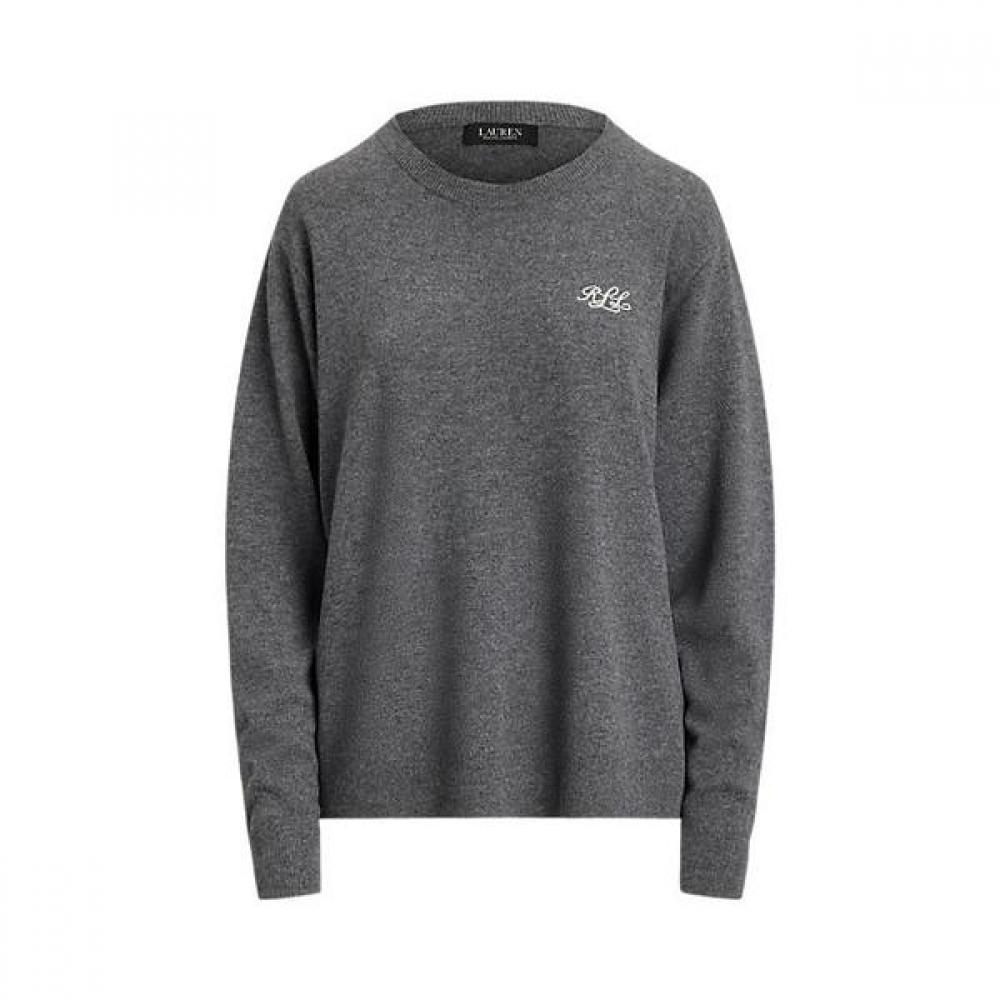 Ralph Lauren Embroidered Cashmere Crewneck Sweater Wmlrswes6820841020