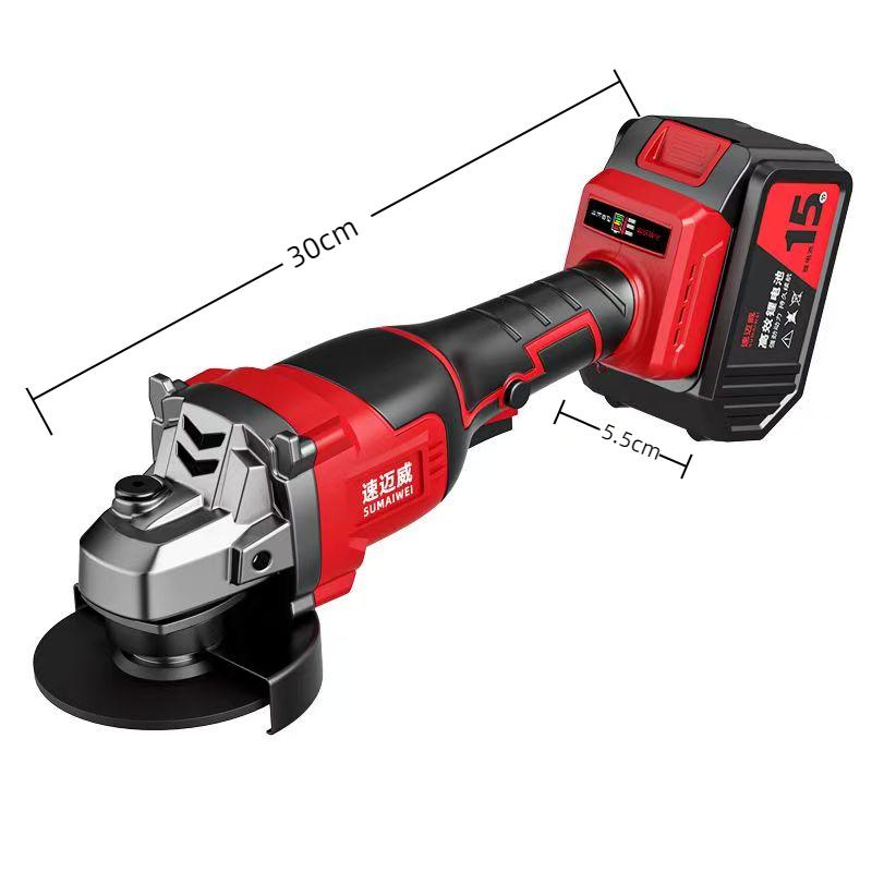 Polizor unghiular fără perii cu ioni de litiu Mașină de tăiat fără fir Polizor multifuncțional