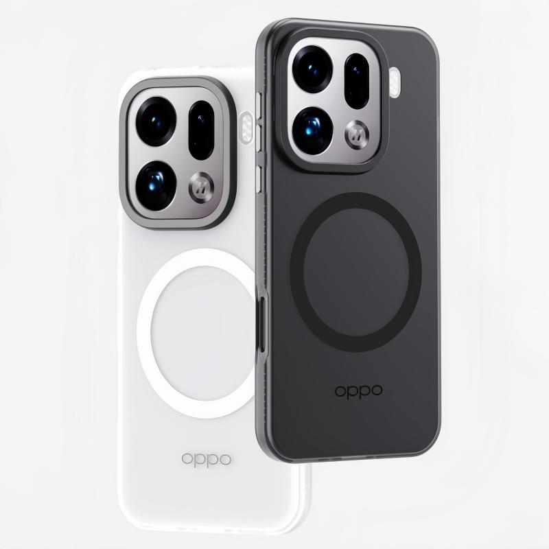For OPPO Find X9 Pro For Magsafe Magnetic Case For Find X 9 X9Pro 5G Luxury Skin Feel Matte Transparent Camera Protective Bumper