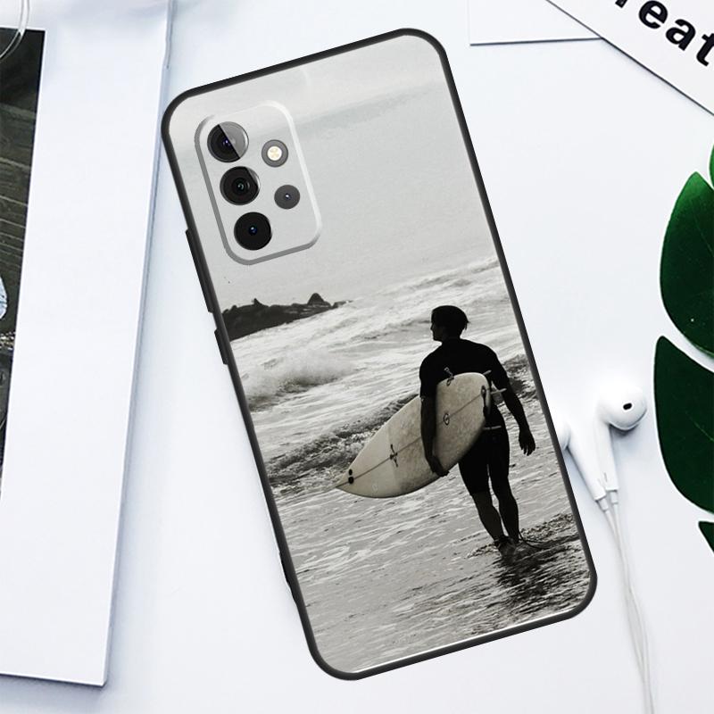 Surfer Surf Hang Loose Shaka For Samsung Galaxy A06 A05 A16 A54 A34 A14 A55 A35 A15 A53 A33 A13 A22 A32 A52 Phone Case