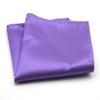 Luxury Men's Handkerchief Plaid Solid Color Hankies Polyester Hanky Business Pocket Square Chest Towel 21*21CM