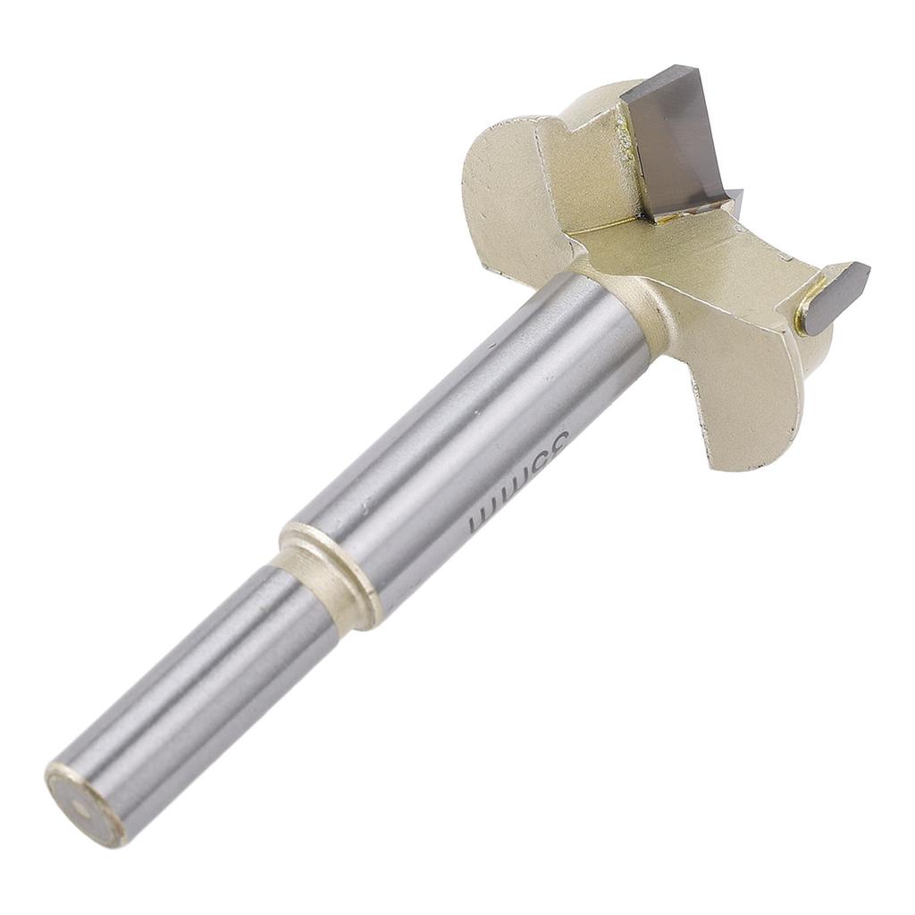 35mm Hinge Boring Bit 2 Flute Round Shank Woodworking Hole Cutter for Wood Plastic