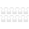10/50PCS Invisible Climbing Wall Sticky Hook Plant Clip Wall Vines Rattan Clamp Greenhouse Bracket