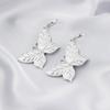 Trendy Alloy Simple Butterfly Ear Clips Hollow Design Stylish Earrings Animal
