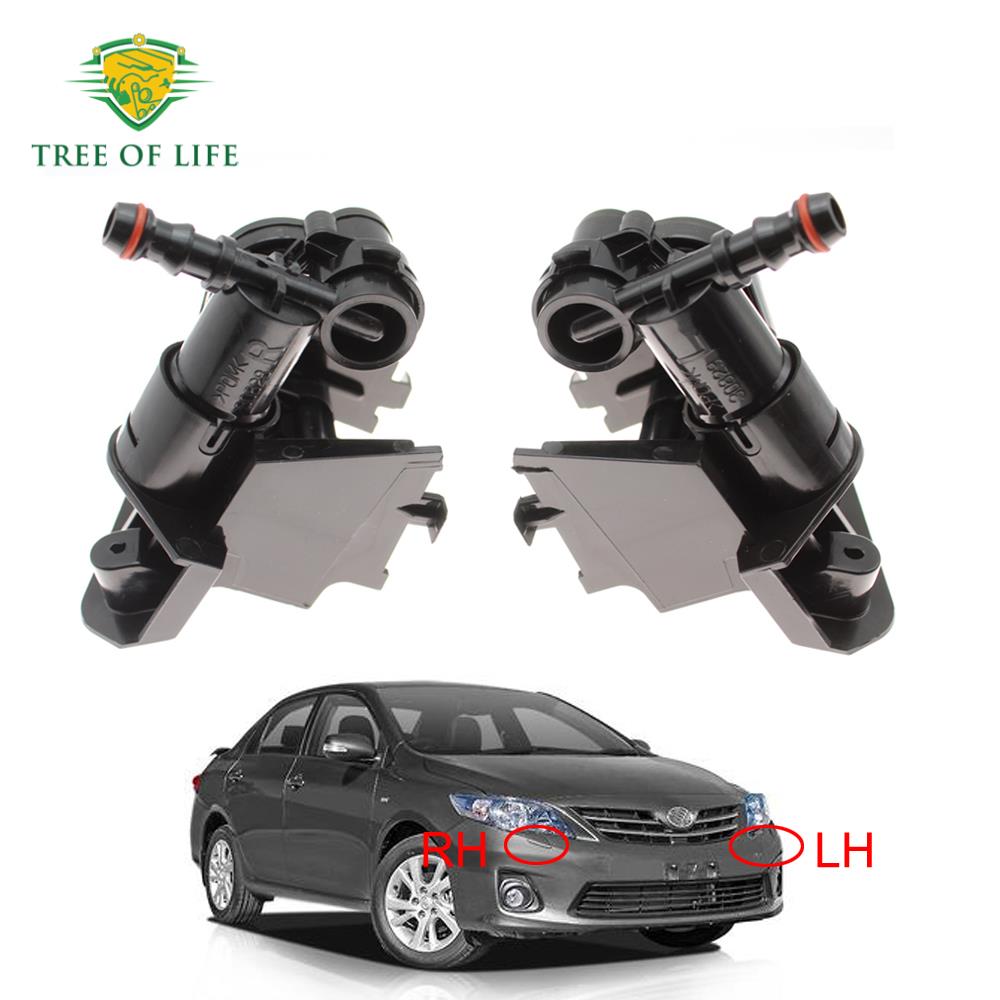 Front Bumper Headlight Washer Sparyer Nozzle Pump Cylinder Left Right For Toyota Corolla/Altis/Quest 2010 2011 2012 2013