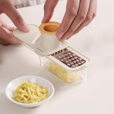 Yousheng Mini Vegetable Cutter with Handguard Design Stainless Steel Blades 3-in-1 Cutting Slicing Grinding Small Vegetable Dicer