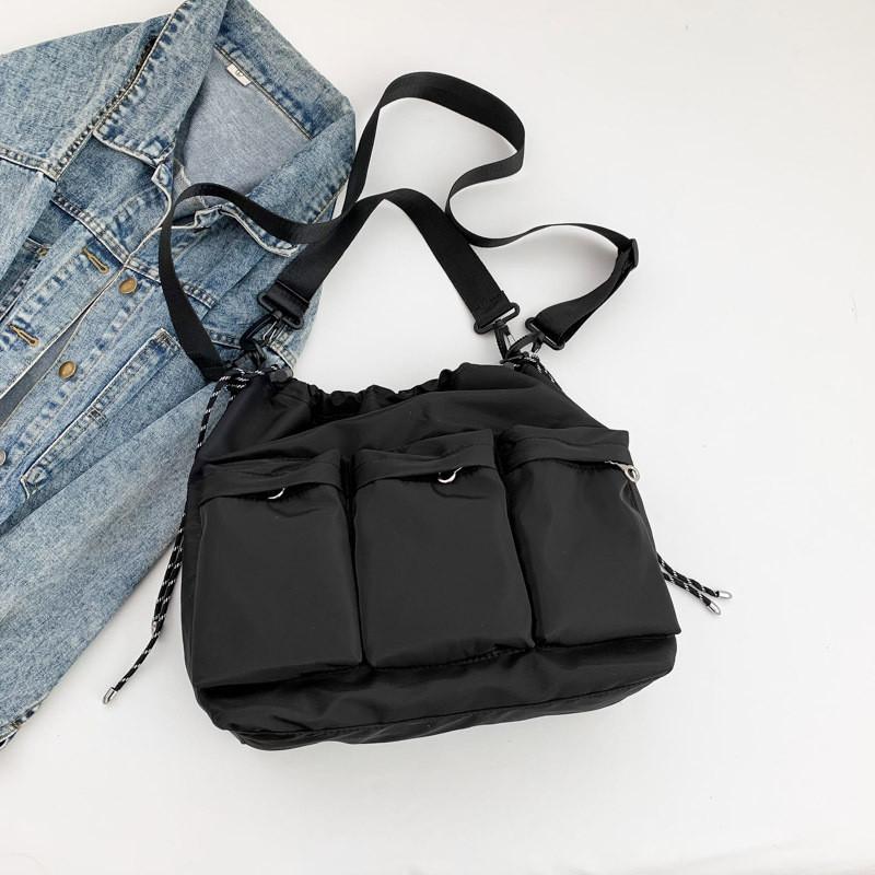 Fashionable Women s Nylon Tote Bag Chic Crossbody Shoulder Bag For Everyday Use