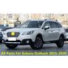 Rear Rearview Side Glass Mirror Trim Frame Rain Shield Sun Visor Shade Eyebrow For Subaru Outback 2015 2016 2017 2018 2019 2020