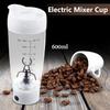 600ml USB Portable Electric Rechargeable Automatic Coffee Protein Milk Mixer Cup Shaker For Travel Use Fruit Juice Mixer