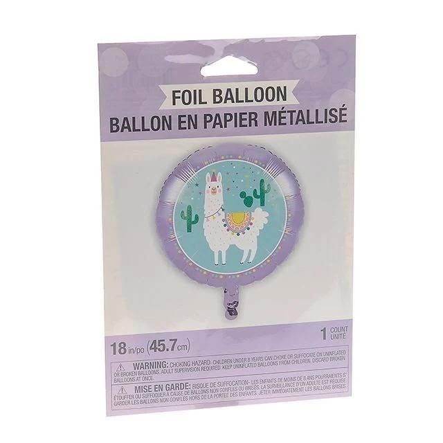 Creative Party Llama Foil Balloon