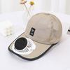 Sommer Männer Frauen Lüfter Baseballkappe Sonnenschutz Baseballkappe Mit Solarventilator USB-Ladeventilator Atmungsaktiv UV-Schutz Outdoor Sonnenhüte
