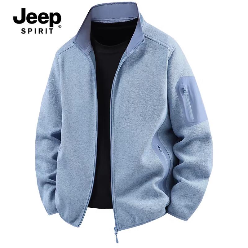 JEEP SPIRIT Men s Full-Zip Cardigan Sweatshirt L
