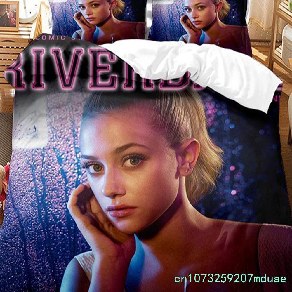 New Riverdale Printed Bedding Set 3d Bedding Set Printed Duvet Cover Sets With Pillowcases Digital Printing Comforter Cover Set
