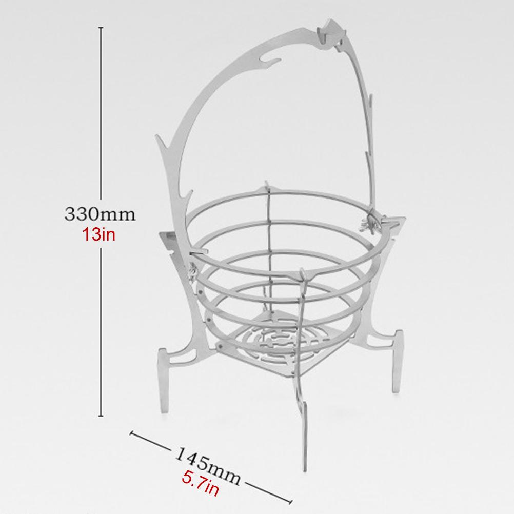 

Складной костер-гриль для кемпинга, костровая яма, переносная дровяная костровая печь для походов на открытом воздухе