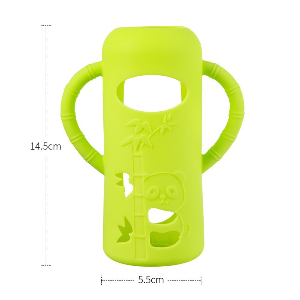 Easy Grip Silicone Handle Sleeve Soft Baby Bottle Sleeves for Dr. Brown's Baby Feeding