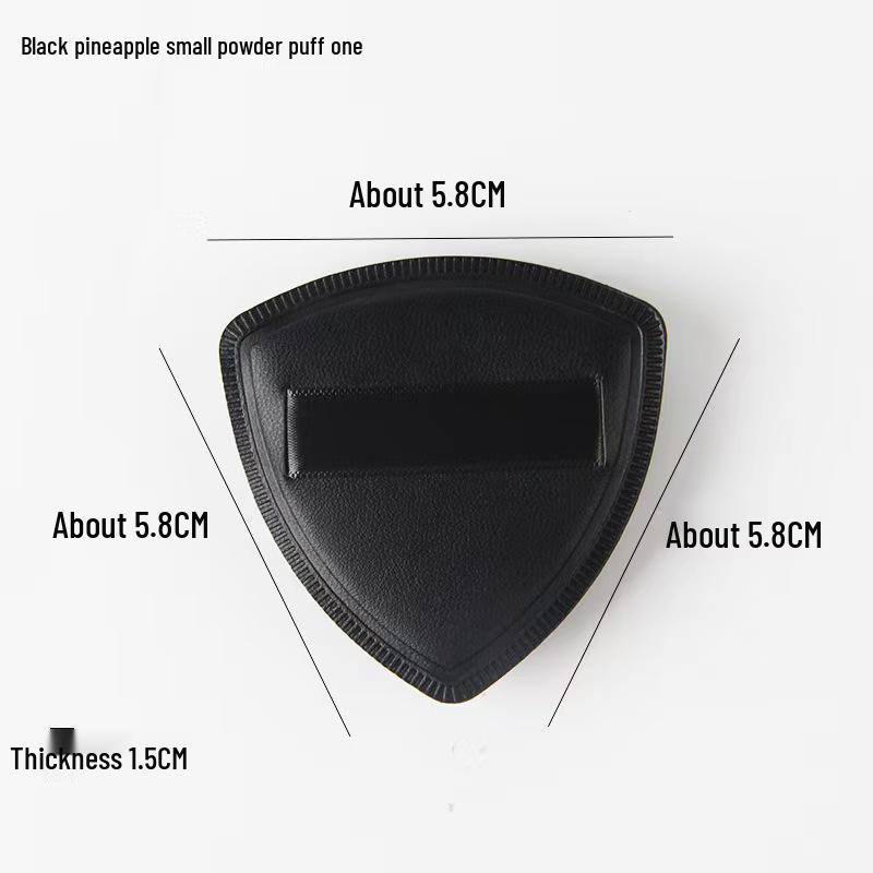 Ultra-Thin Angled Crescent Foundation Brush - Streak-Free, Fishtail Design for Powder & Liquid Makeup