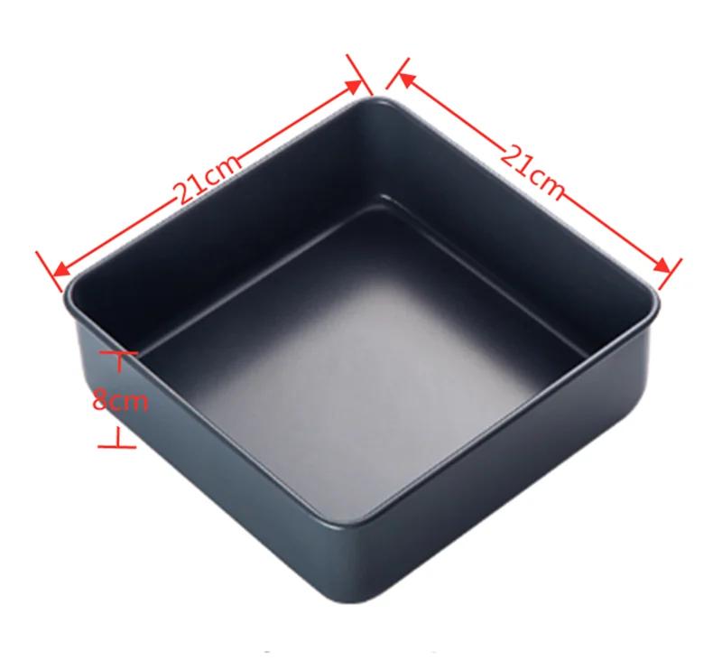 

Прямоугольный противень с антипригарным покрытием, металлический противень для выпечки хлеба и багета, форма для духовки, принадлежности для выпечки, инструменты для торта