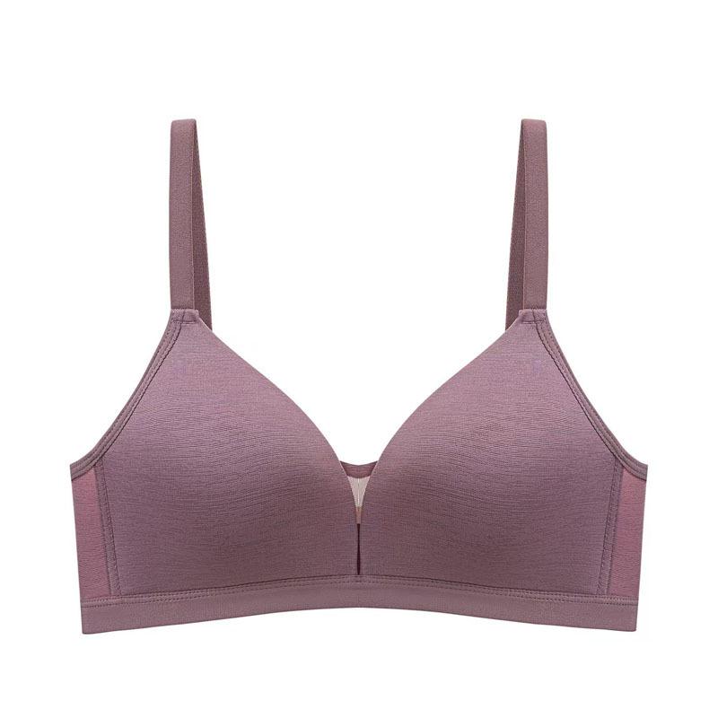 

Push Up Seamless Bra for Women Wireless Bralette Comfortable Soft Underwear Solid Color Simple Bssiere 34-40 CupAB 34/75AB