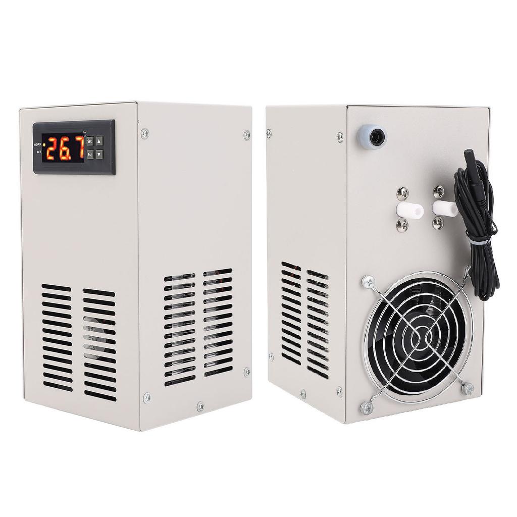 Intelligenter WiFi-Aquariumkühler Digitalanzeige Wasserkühlmaschine Elektronischer Kühler für 20L Fischbecken 55 bis 120