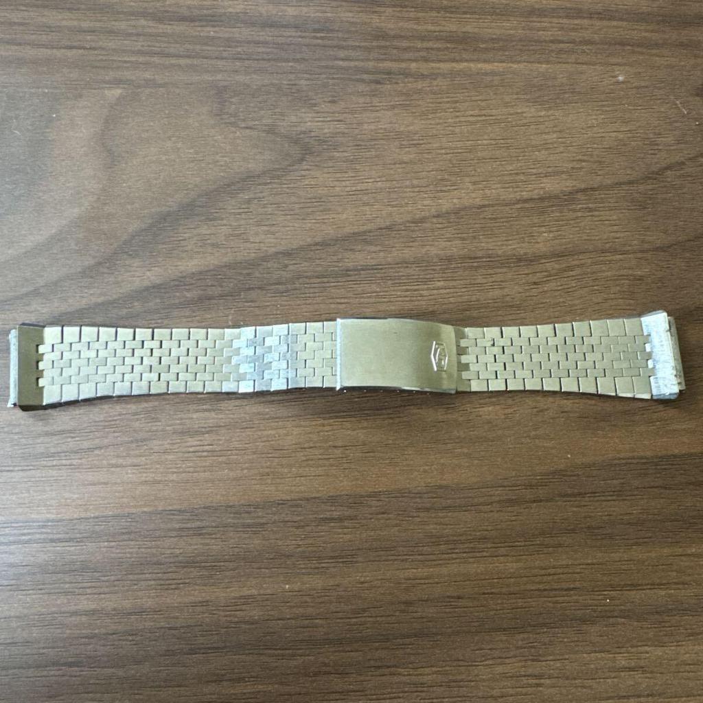 Used SEIKO Seiko King Quartz KQ Silver Watch Belt Vintage Genuine