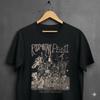 Rudimentary Peni Punk Band Grafik T-Shirt Schwarz Vintage Hardcore Tee - T251