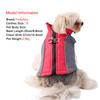 Warm Winter Pet Clothes For Small Medium Dogs Cat Reflective Windproof Dog Jacket Vest French Bulldog Yorkie Pug Coat Costume