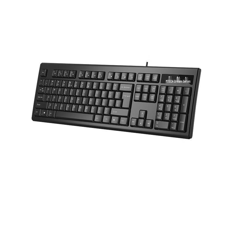 A4TECH WK-100 Wired 104-Key Membrane Keyboard