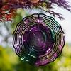 10 Inch Metal Wind Spinner Garden Decor with 360 Rotating Hook Outdoor Wind Chime for Patio Balcony Yard No Electricity Needed All Seasons