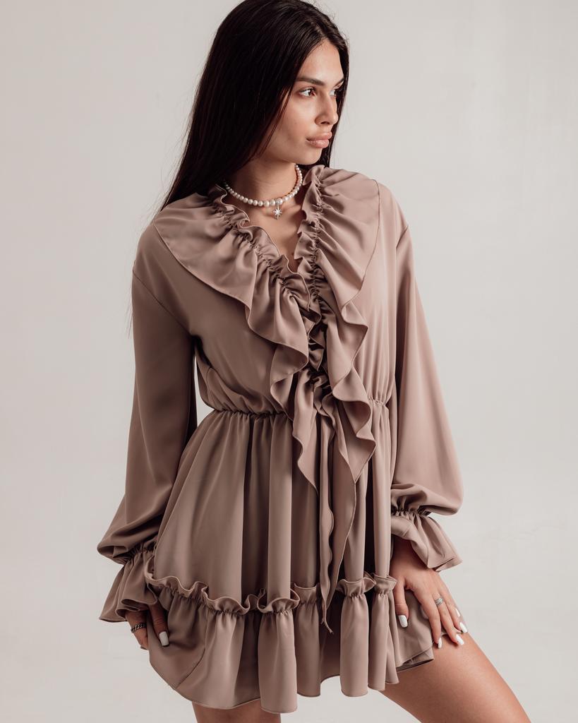 Dress Bocharova 53400 S Beige