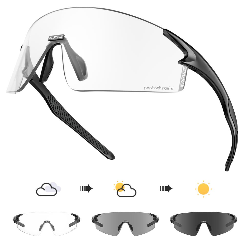 Kapvoe Cycling Sunglasses Fashion for Men Bike Glasses Cycle Women Sports Bicycle MTB Fishing Hiking Riding Eyewear UV400
