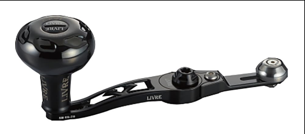 

LIVRE 11452 SB 65-70 B Series Reel with EP41B Knob, Daiwa/ABU Right-Handed Reel, All Black, SBA-67DR-KB41